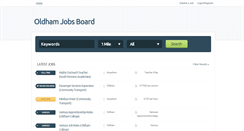 Desktop Screenshot of jobs.oldhambusinessnetwork.co.uk